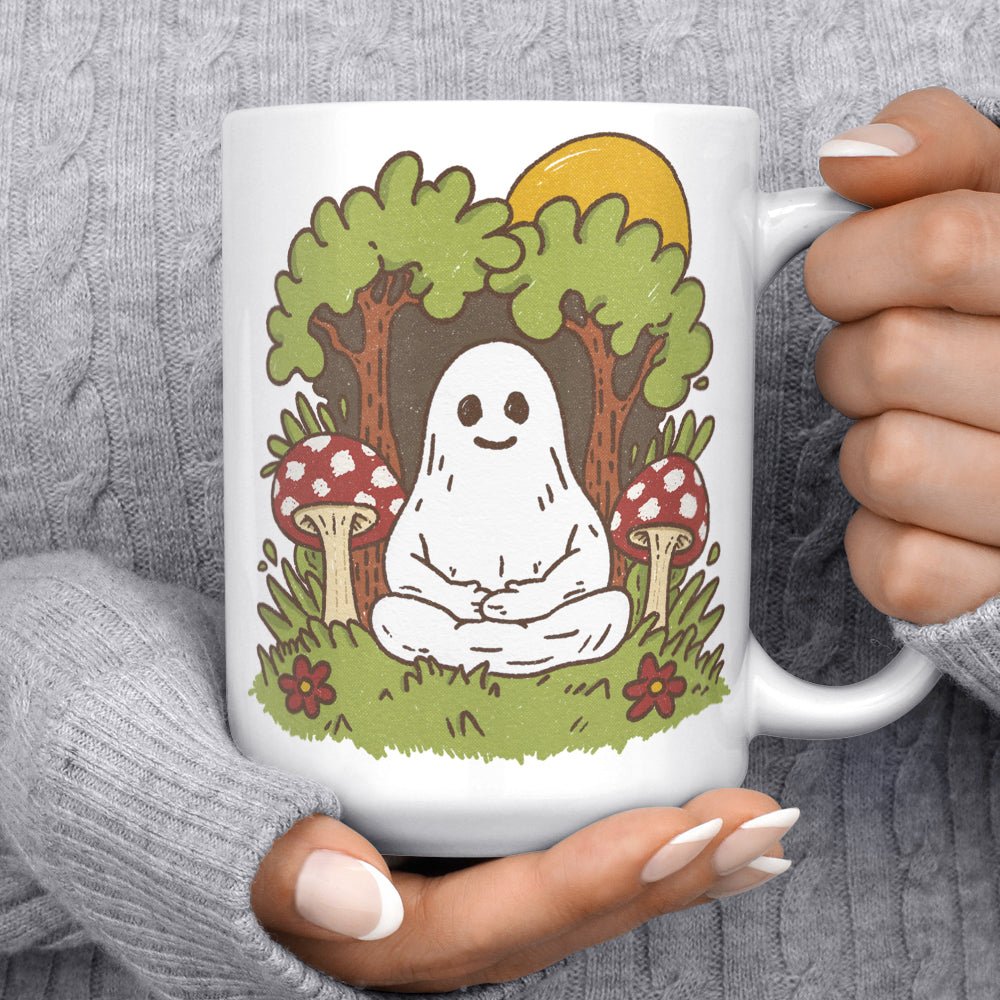 Meditating Ghost Mug - Loftipop