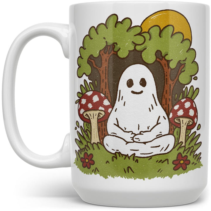 Meditating Ghost Mug - Loftipop
