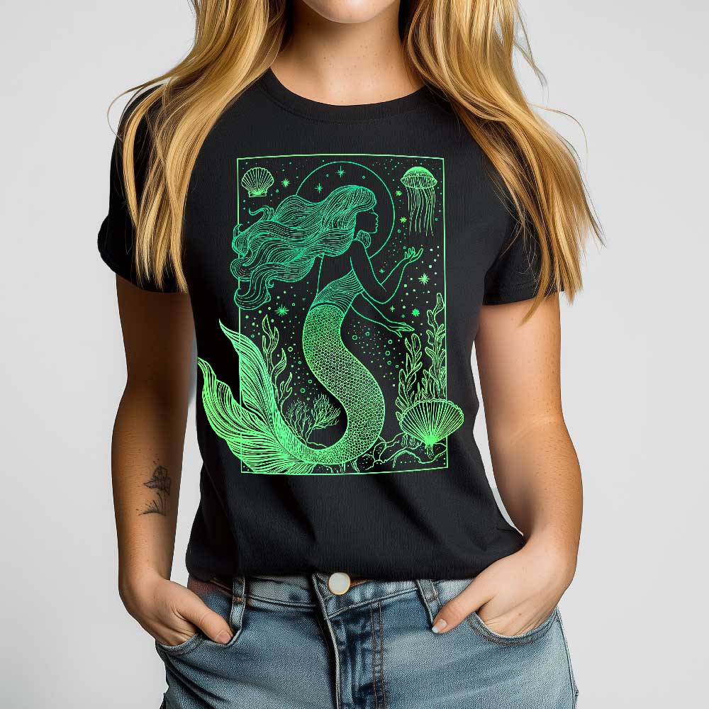 Mermaid Crewneck Tshirt - Loftipop