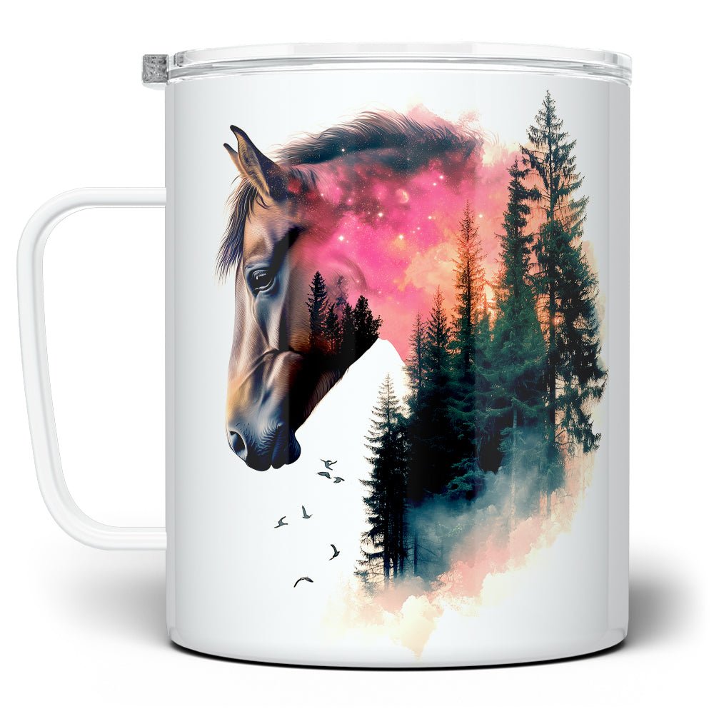 Nature Horse Insulated Travel Mug | Horse Gifts