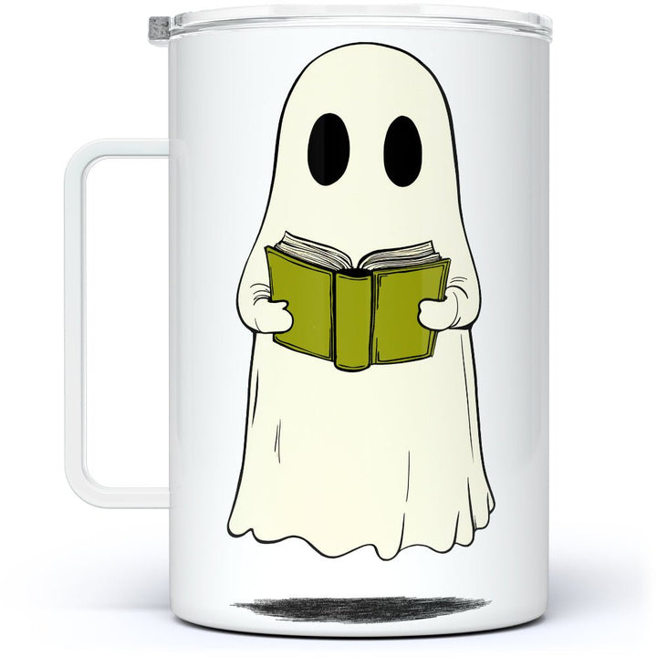 Reading Ghost Insulated Travel Mug - Loftipop