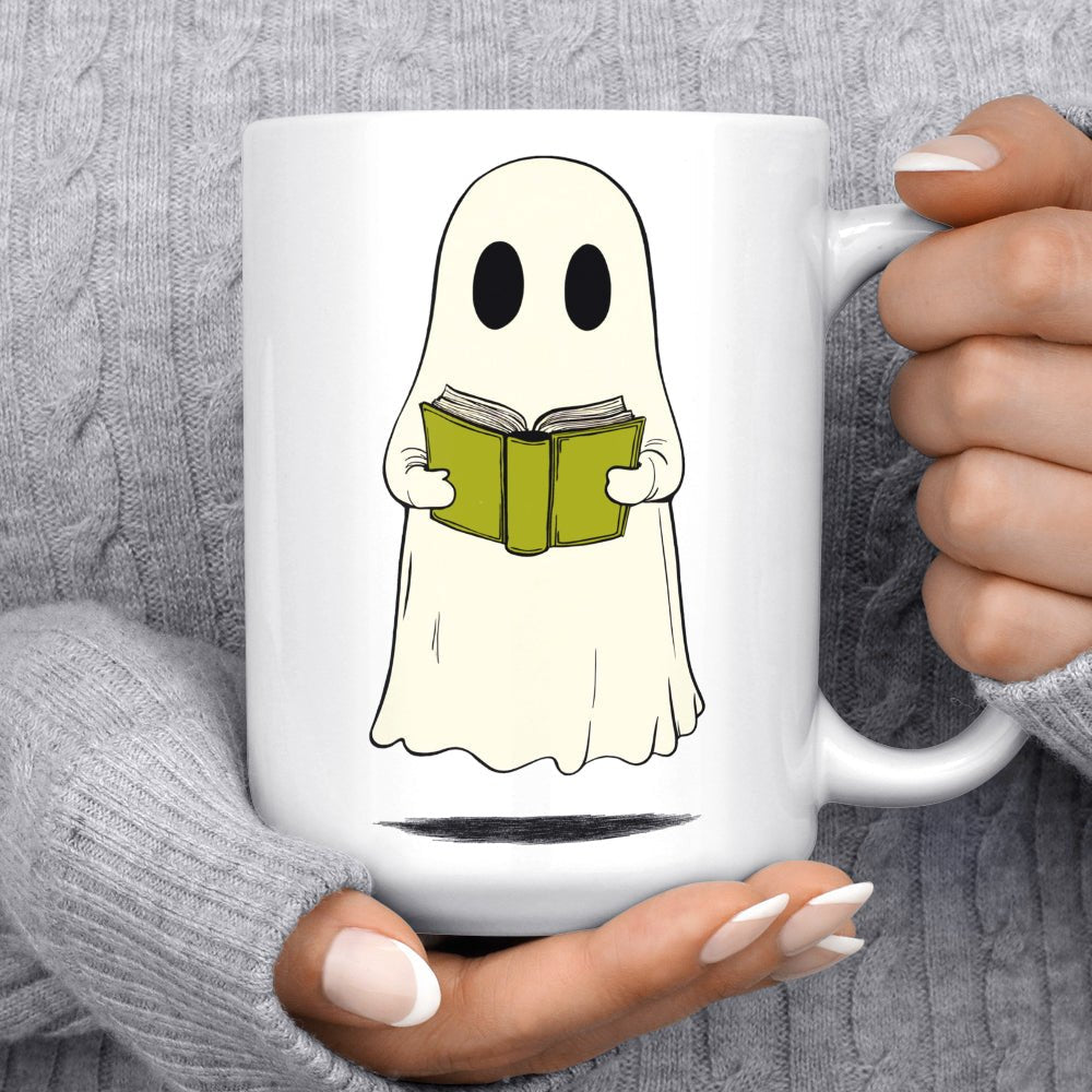Reading Ghost Mug - Loftipop