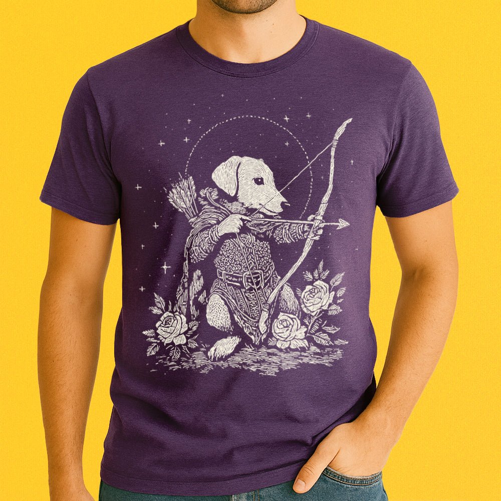 Renaissance Dog Crewneck Tshirt - Loftipop