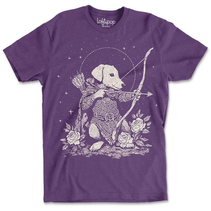 Renaissance Dog Crewneck Tshirt - Loftipop