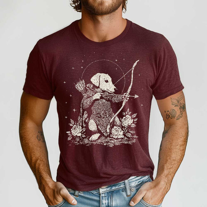 Renaissance Dog Crewneck Tshirt - Loftipop