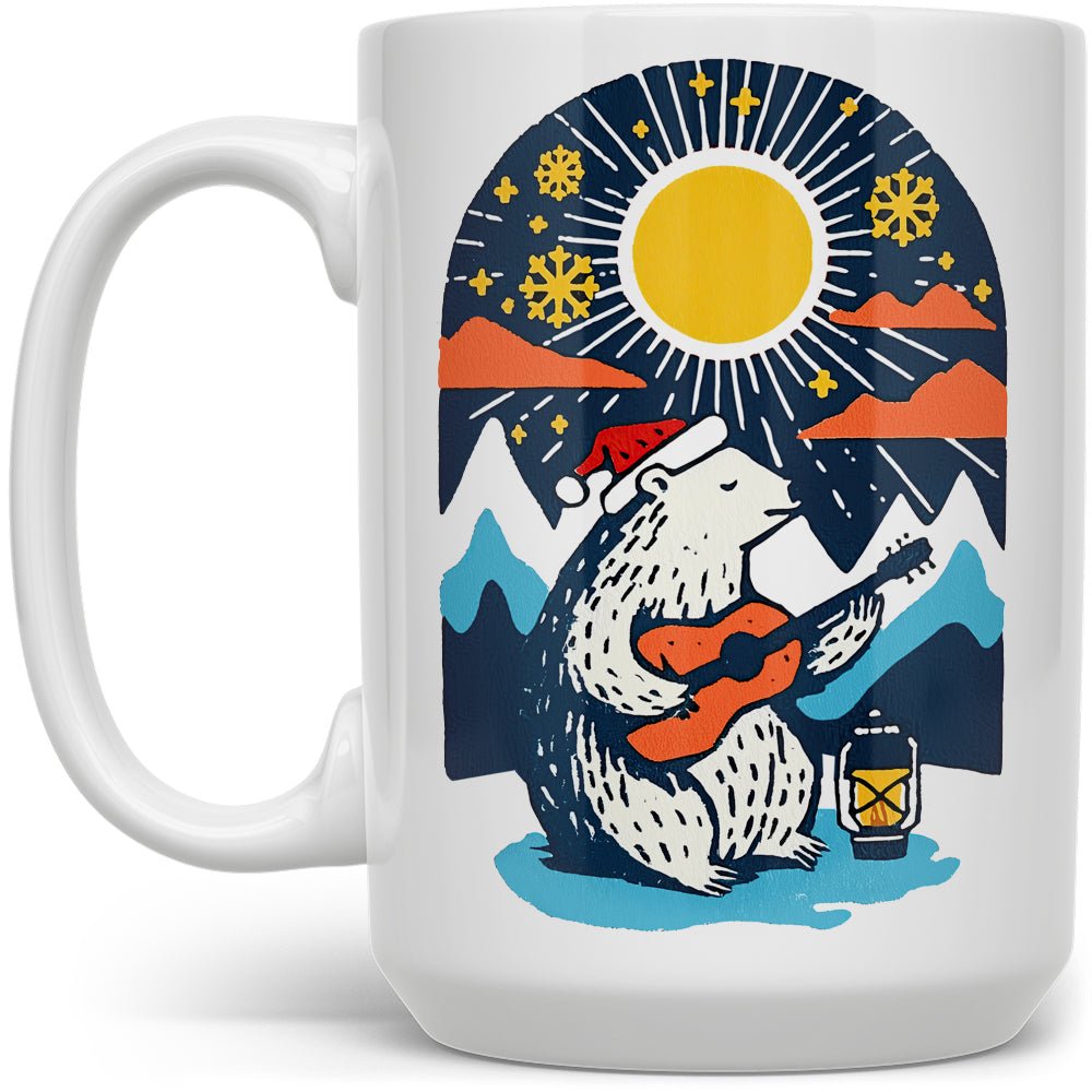 Retro Polar Bear Mug - Loftipop