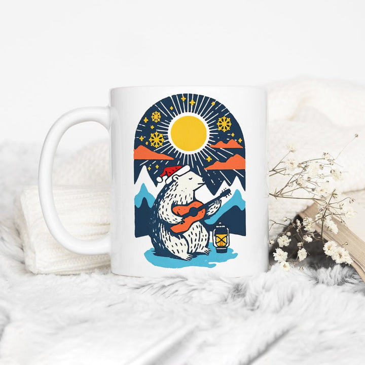 Retro Polar Bear Mug - Loftipop