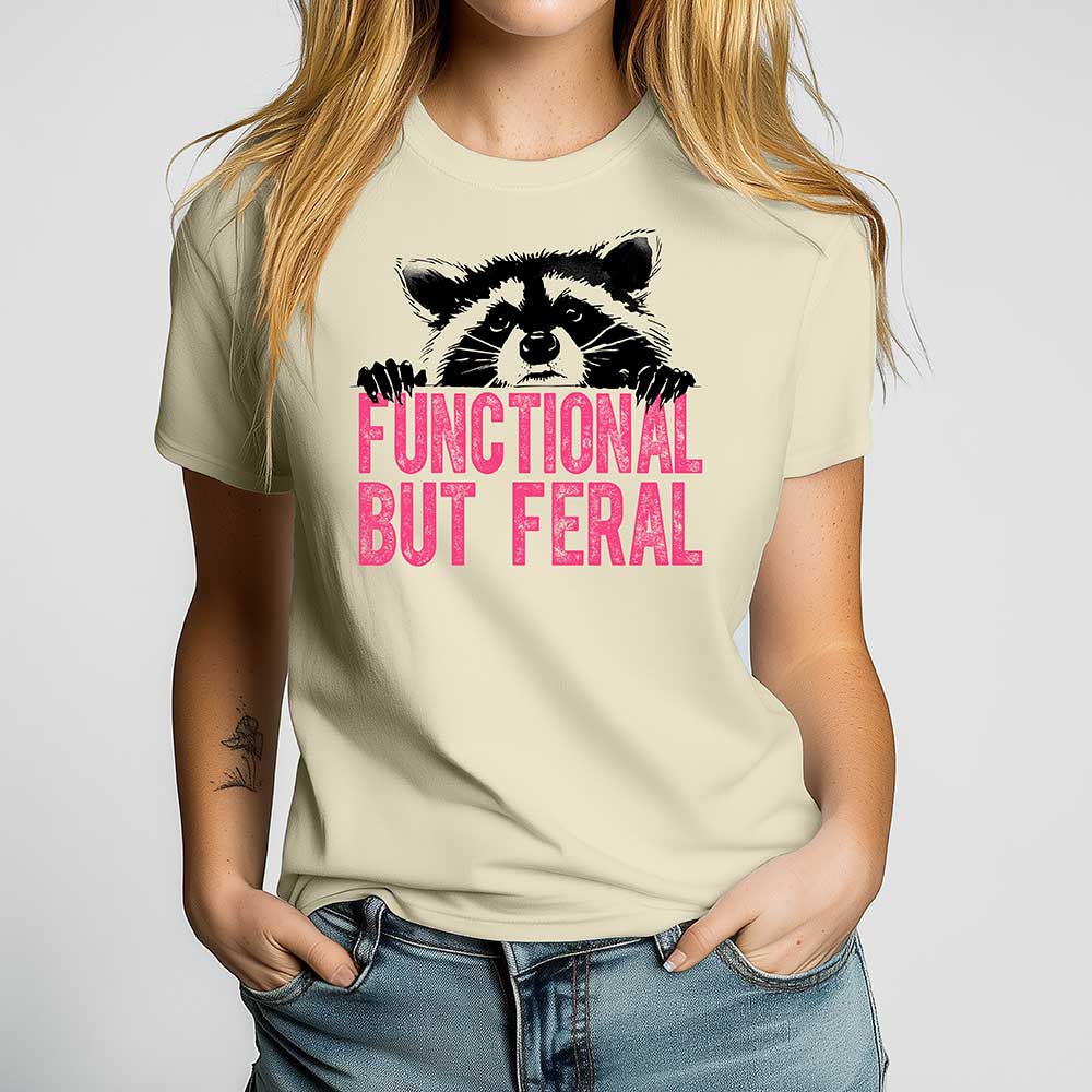 Functional But Feral Crewneck Tshirt