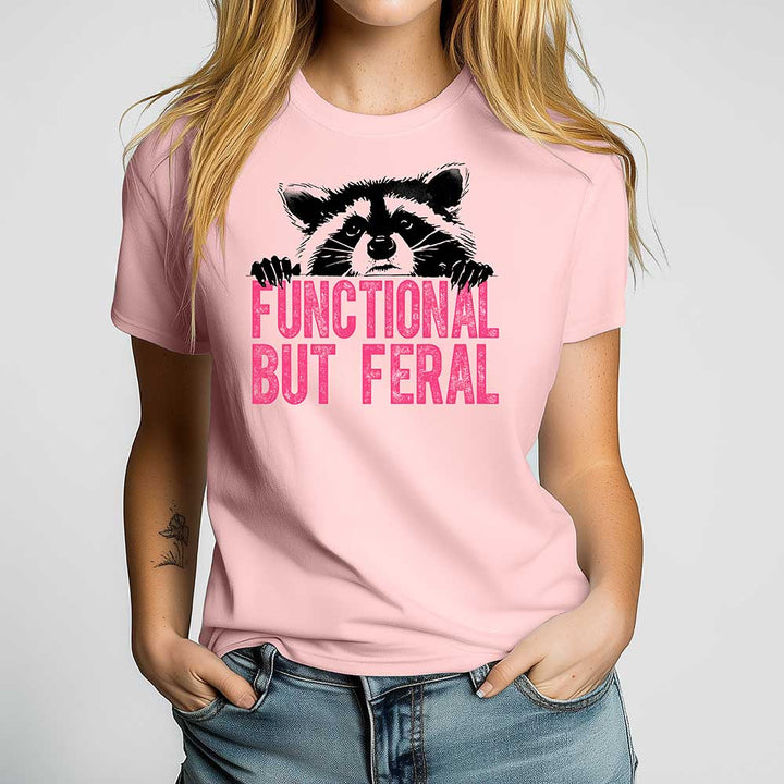 Functional But Feral Crewneck Tshirt
