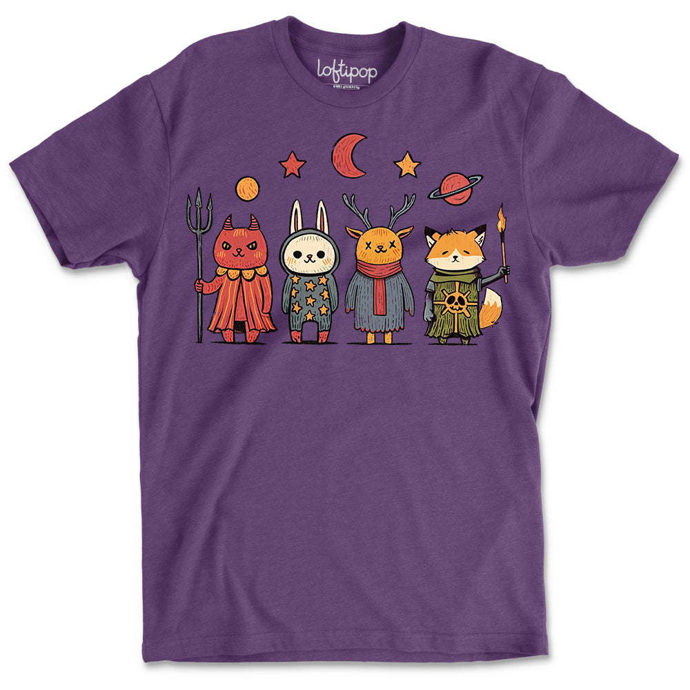 Occult Vintage Animals Crewneck T-Shirt