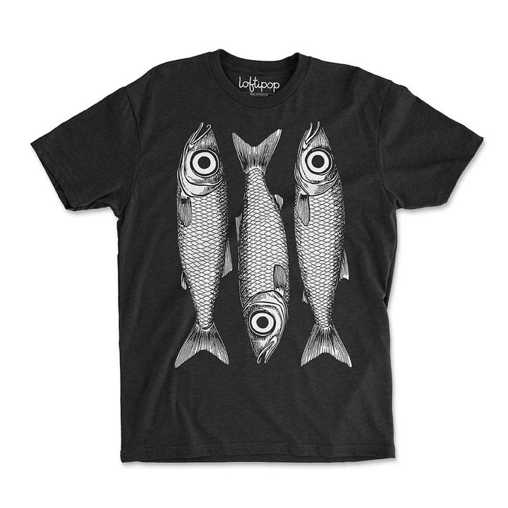 Sardines Crewneck Tshirt - Loftipop