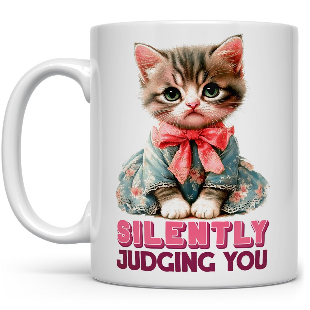 Silently Judging You Cat Mug - Loftipop