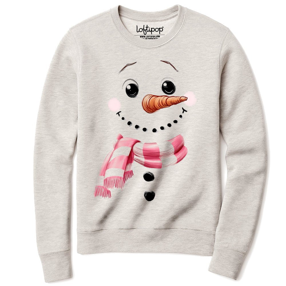 Snowman Crewneck Sweatshirt - Loftipop