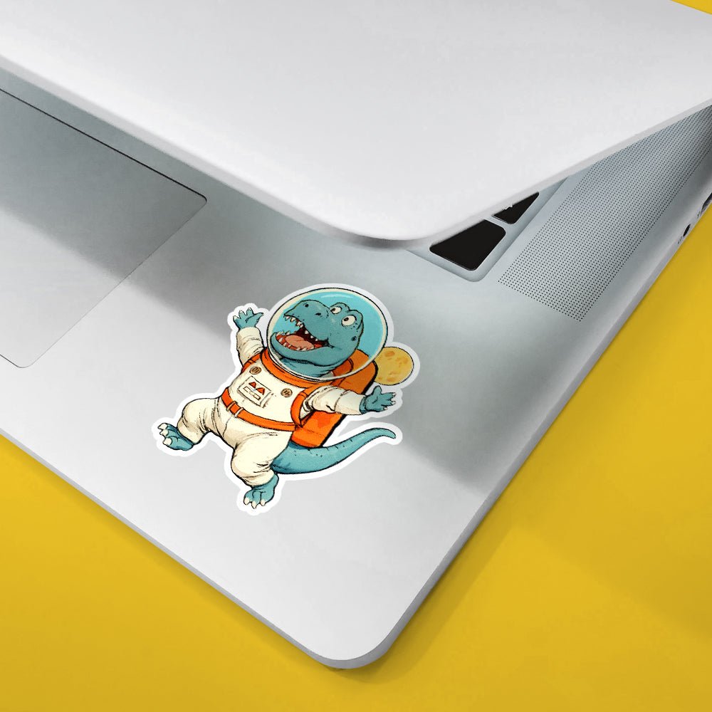 Space Dinosaur Sticker - Loftipop