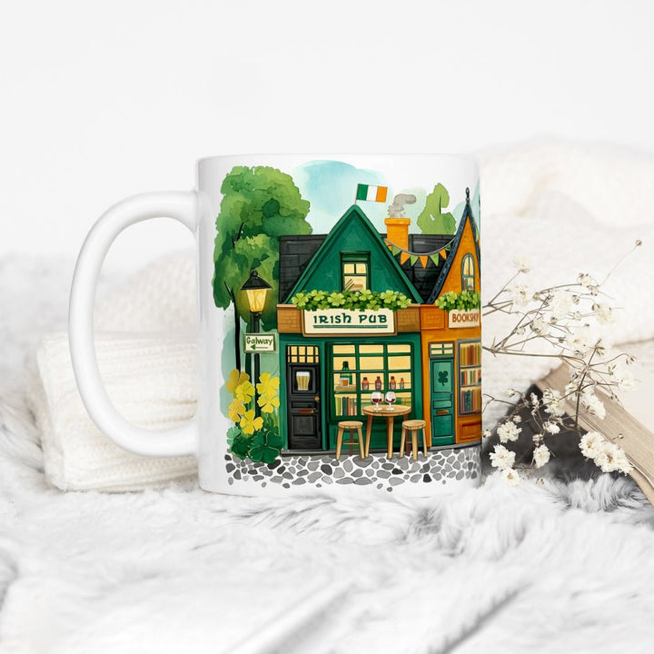 St. Patrick's Storefront Shops Mug - Loftipop