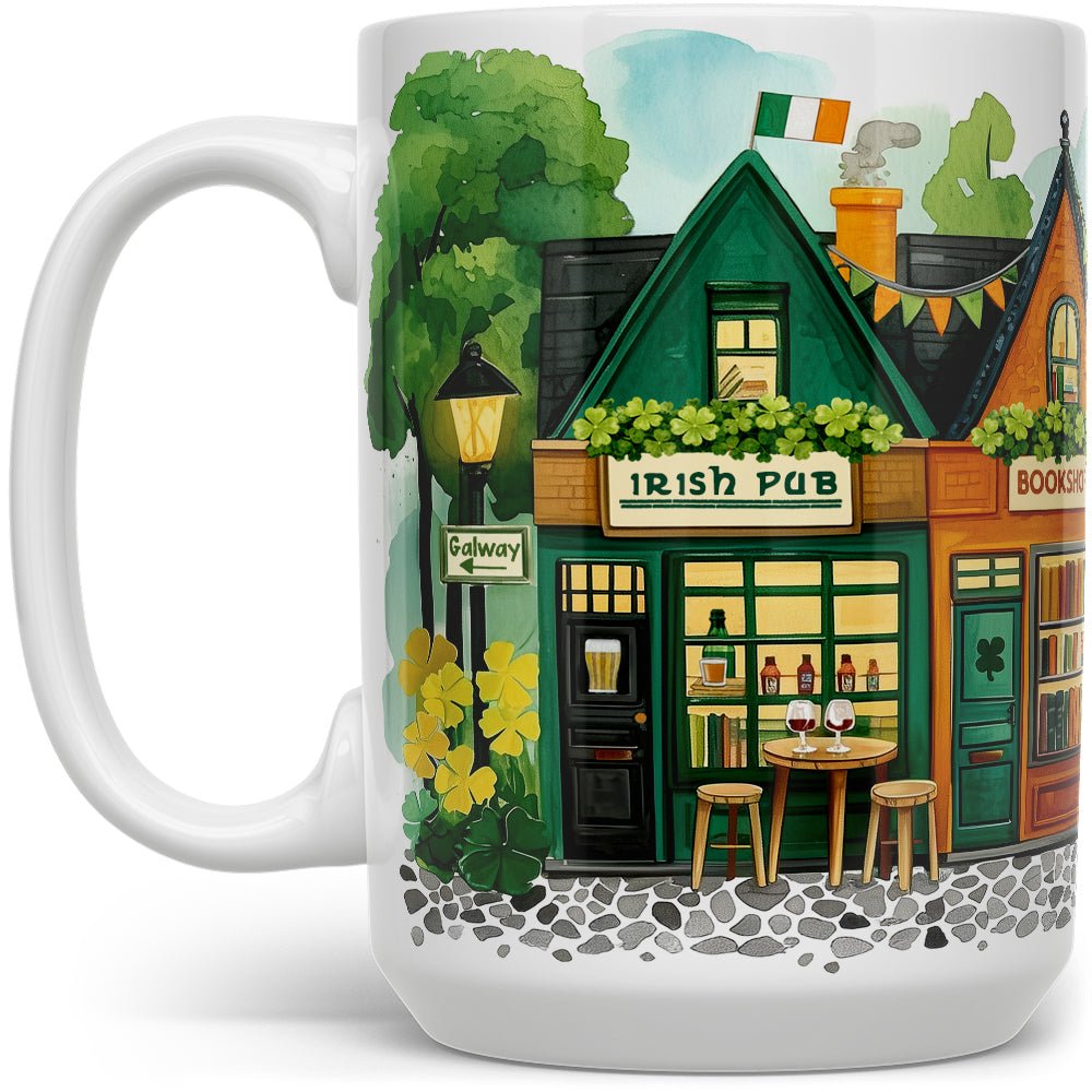 St. Patrick's Storefront Shops Mug - Loftipop