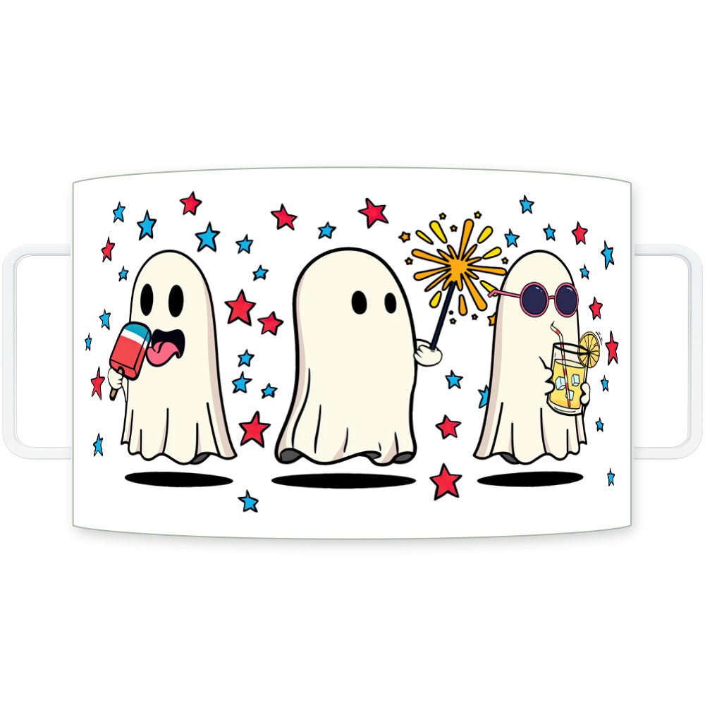 Summer Ghosts Insulated Travel Mug - Loftipop