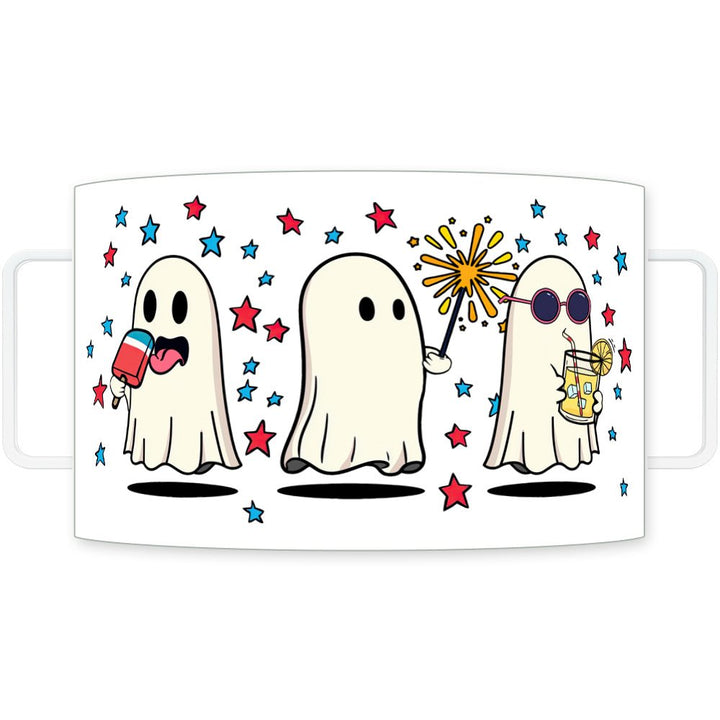 Summer Ghosts Insulated Travel Mug - Loftipop