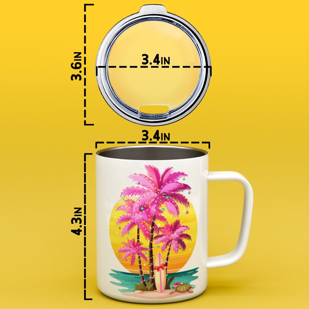 Sunset Surf Holiday Insulated Travel Mug - Loftipop