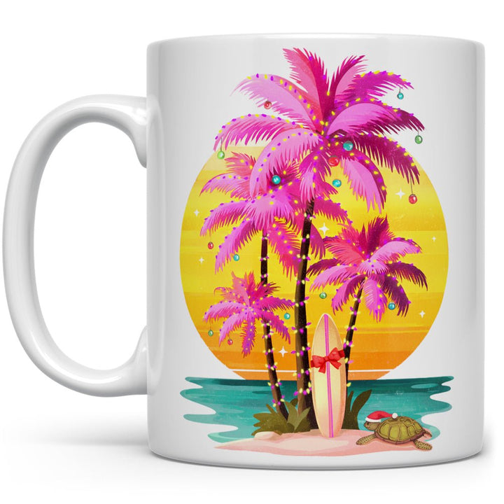 Sunset Surf Holiday Mug - Loftipop