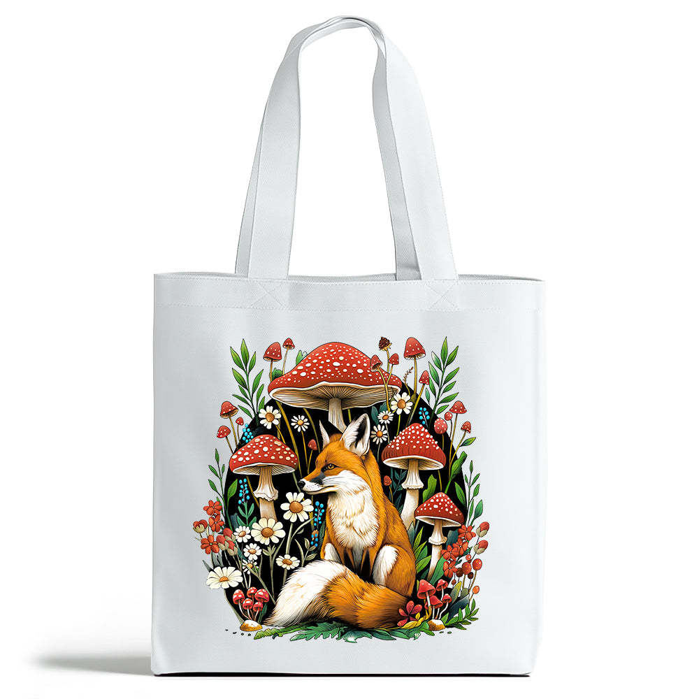 Woodland Forest Fox Tote Bag