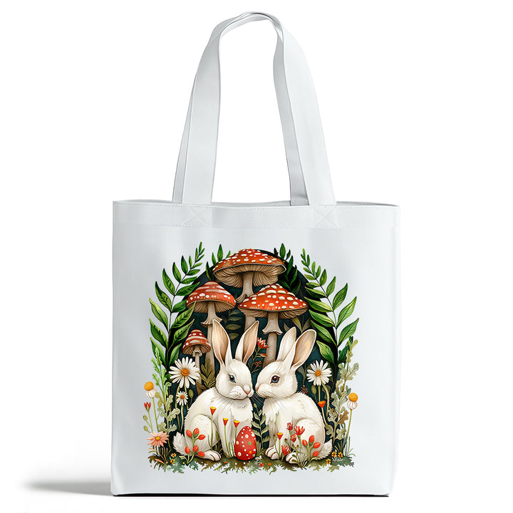 Woodland Bunnies Tote Bag