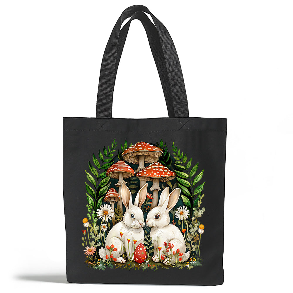 Woodland Bunnies Tote Bag