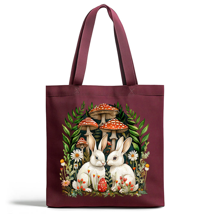Woodland Bunnies Tote Bag