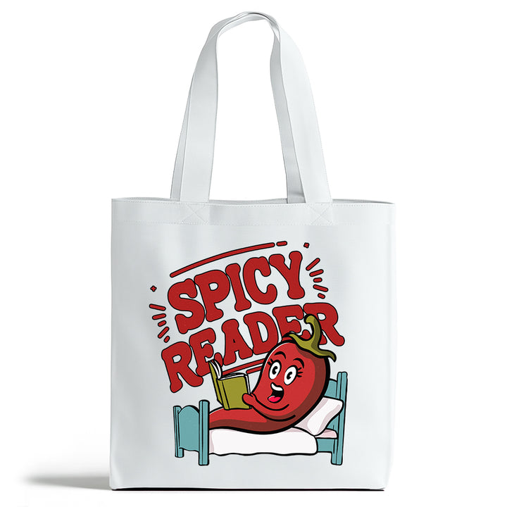 Spicy Reader Tote Bag