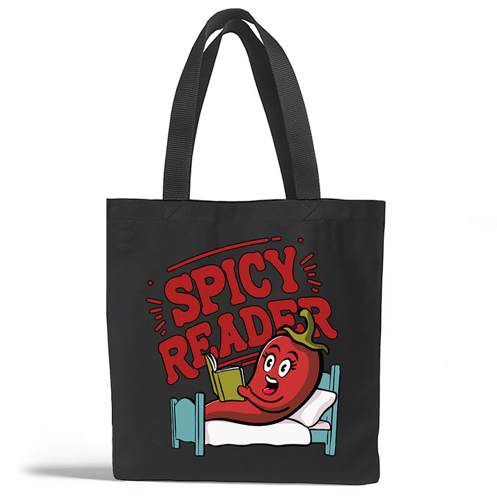 Spicy Reader Tote Bag