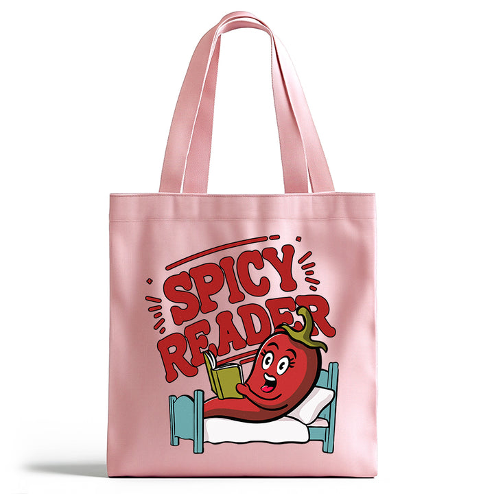 Spicy Reader Tote Bag