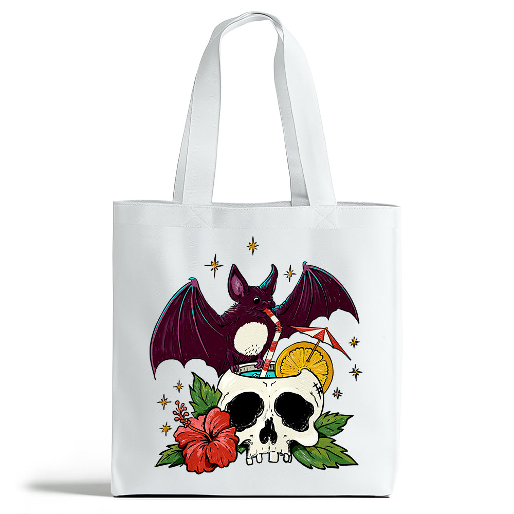 Tiki Bat Tote Bag