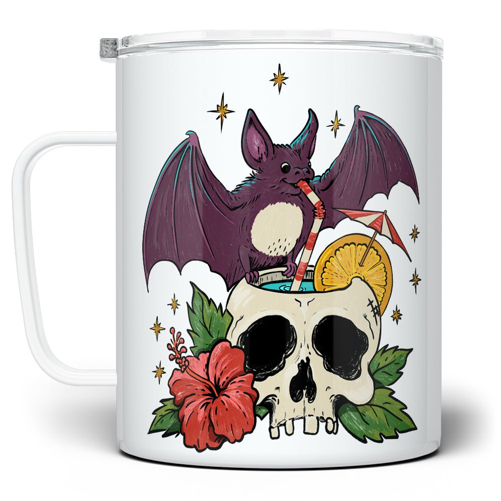 Tiki Bat Insulated Travel Mug - Loftipop