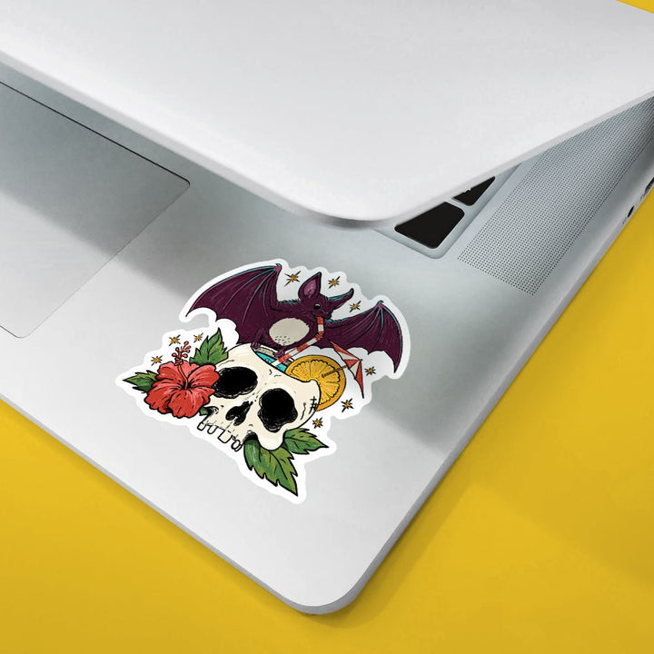 Tiki Bat Sticker - Loftipop