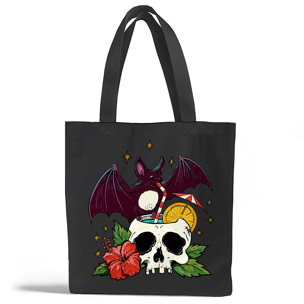 Tiki Bat Tote Bag - Loftipop