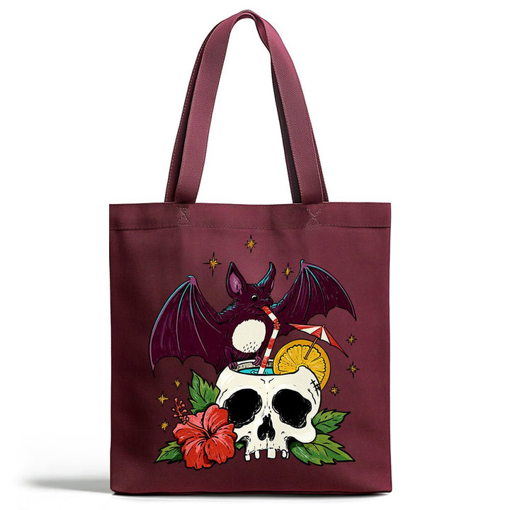 Tiki Bat Tote Bag - Loftipop