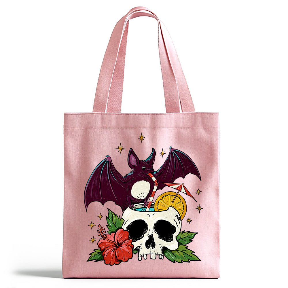 Tiki Bat Tote Bag - Loftipop