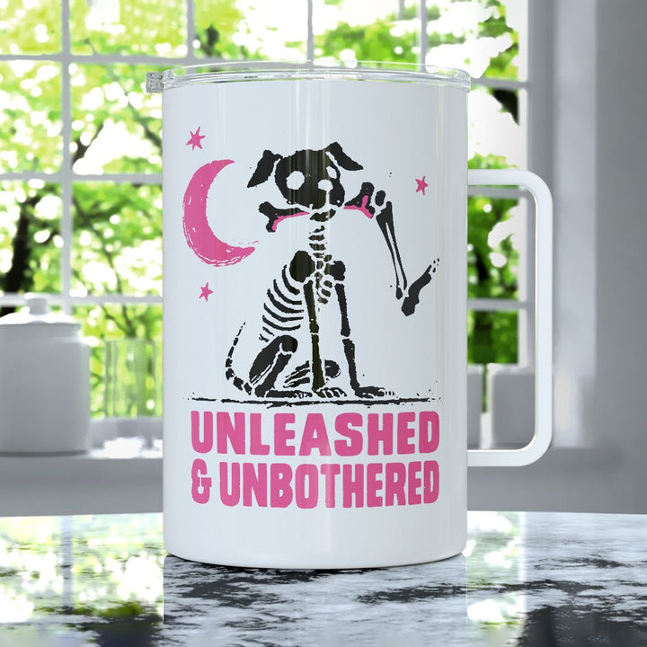 Unleashed & Unbothered Insulated Travel Mug - Loftipop