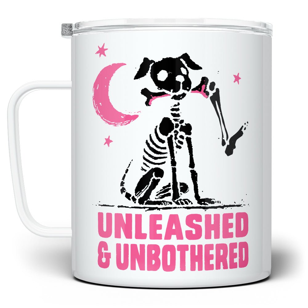 Unleashed & Unbothered Insulated Travel Mug - Loftipop