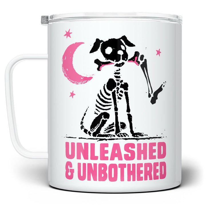 Unleashed & Unbothered Insulated Travel Mug - Loftipop