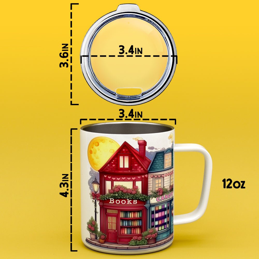 Valentine's Storefront Shops Insulated Travel Mug - Loftipop