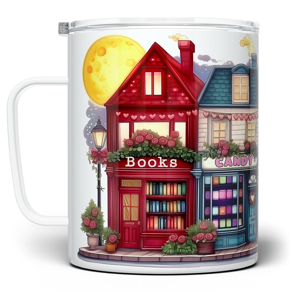 Valentine's Storefront Shops Insulated Travel Mug - Loftipop