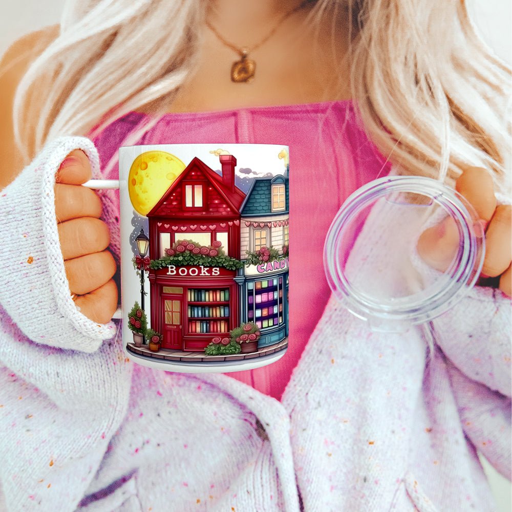 Valentine's Storefront Shops Insulated Travel Mug - Loftipop