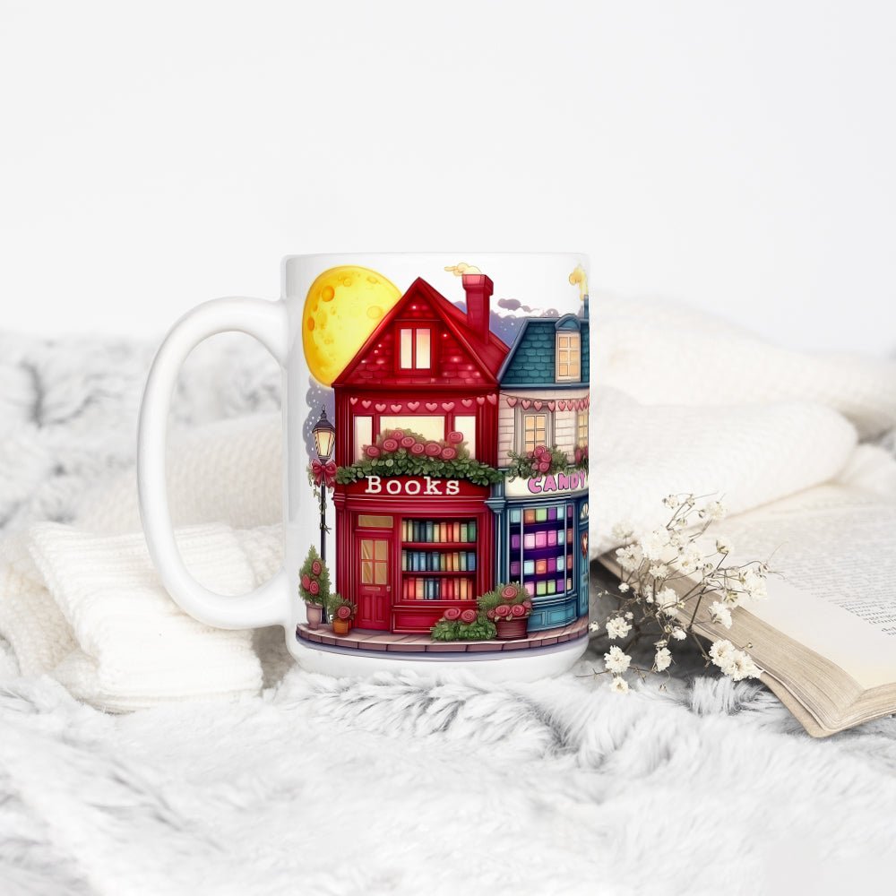 Valentine's Storefront Shops Mug - Loftipop