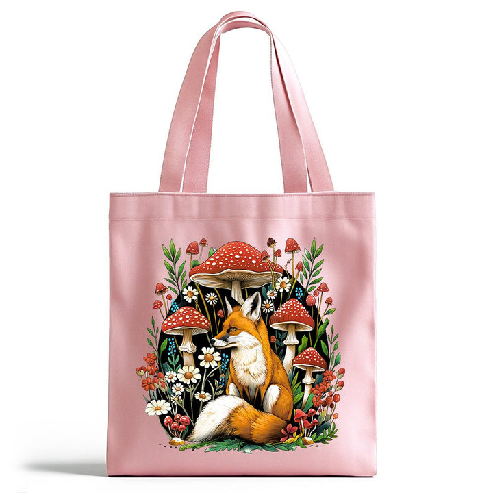 Woodland Forest Fox Tote Bag - Loftipop