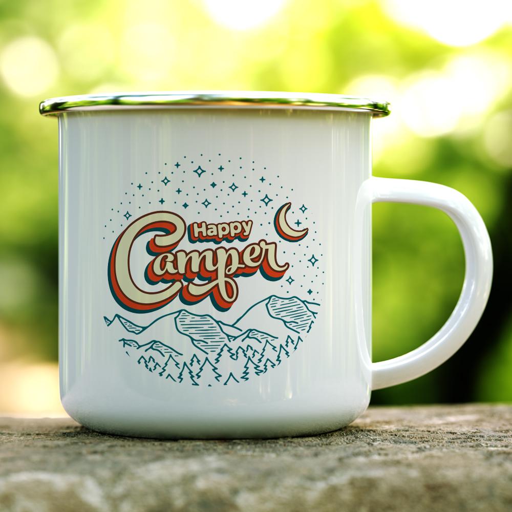 LoftiPop Happy Camper Camp Mug