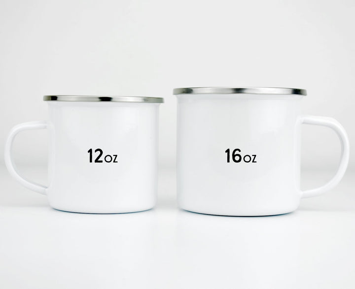 Personalized Name and Initial Camp Mug - Loftipop